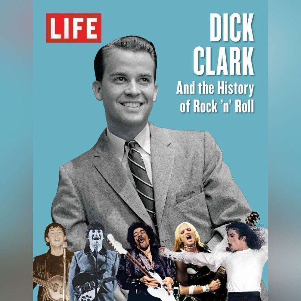 New Life Dick Clark And The History Of Rock 'N' Roll 80 Page Hardcover Book